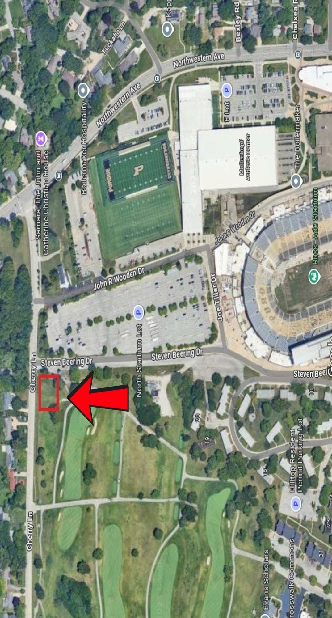 Homecoming map